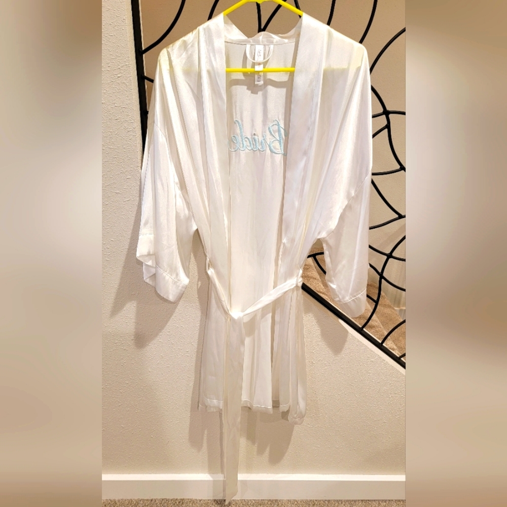 Silk Bride Robe